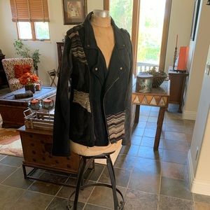 BKE by Gimmicks Moro distressed jacket